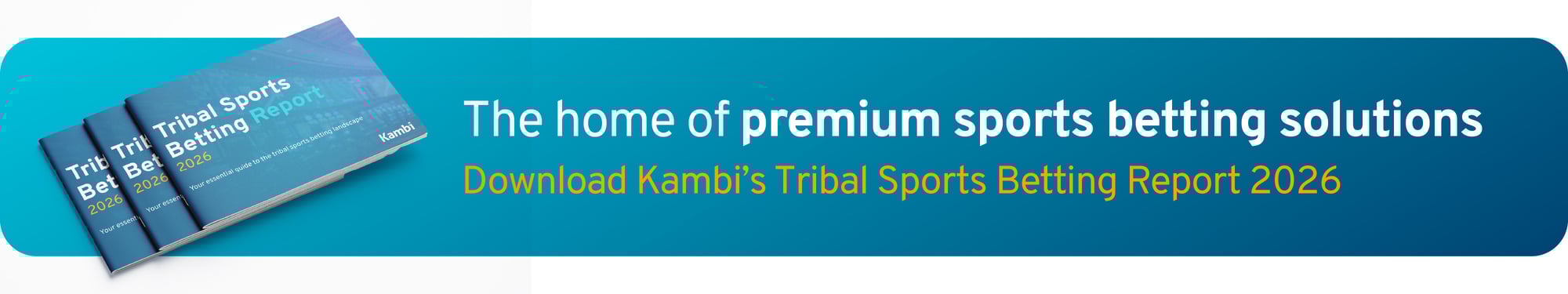 Tribal Report Landing Page Banner